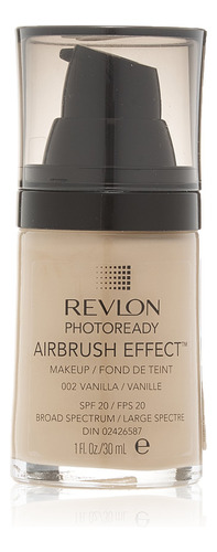 Revlon Photoready Maquillaje Efecto Aerógrafo, 1.0 Onzas L.