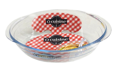 Fuente Oval Profunda De Vidrio Ocuisine 4 L