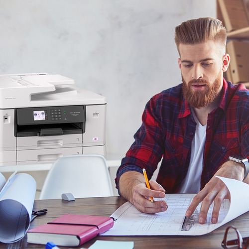 Impresora Multifuncional Brother A3 Adf Duplex Mfc-j6740dw