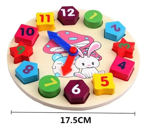 Pack 6 Juguetes Didácticos De Madera Para Niños Montessori