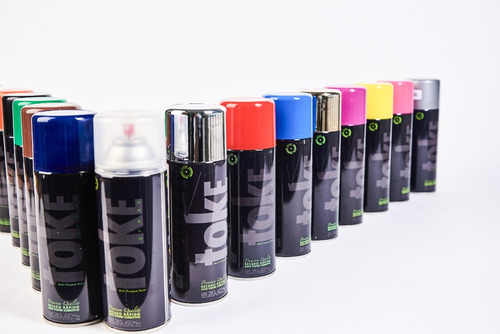 Disom toke pintura en aerosol negro alta temperatura 420ml