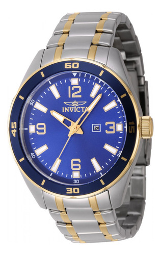Reloj Para Hombres Invicta Pro Diver 46670 Oro, Acero