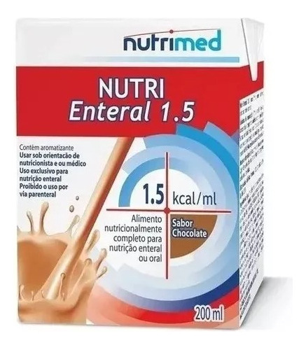 Nutrição Enteral Nutri Enteral 1.5 Chocolate 200ml