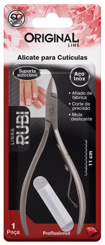 Cortador de unhas Original Line Rubí 11cm