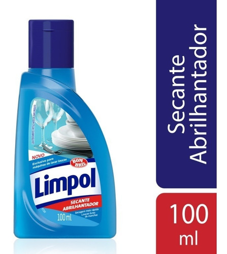 Secante Abrilhantador Limpol Maquina De Lavar Loucas 100ml