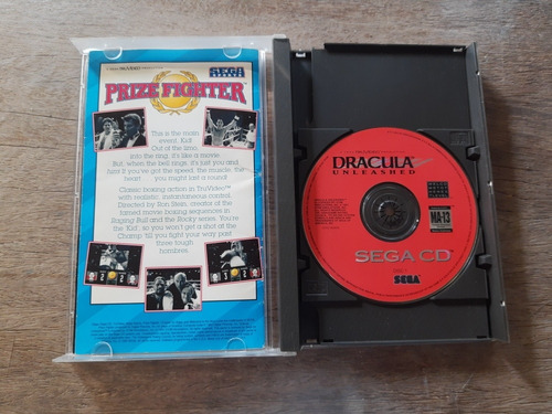 Sega Cd - Dracula Unleashed - 2 Cds (jogo Cib) (Usado)