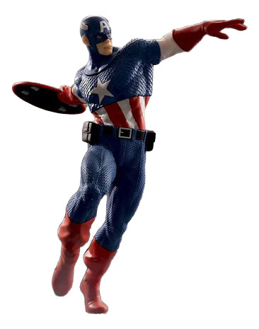 Captain America Sega Luminasta Avengers Act Figure Original