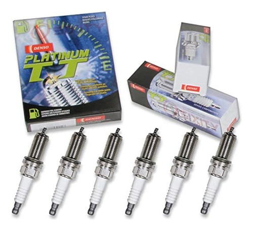 6 Pcsnew -- Denso #4503 Platinum T T Spark Plugs -- Pk16tt