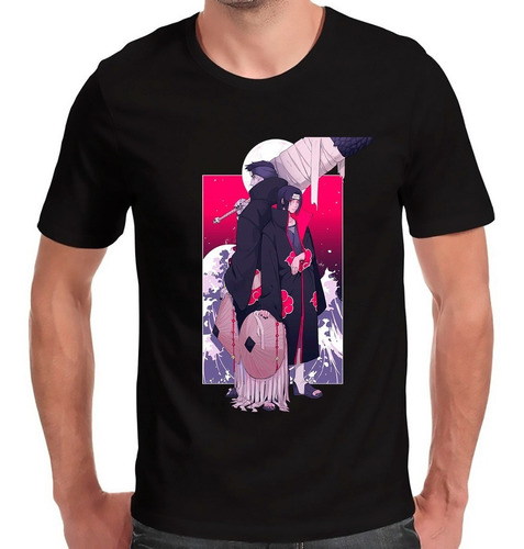 Playera Naruto Shippuden Akatsuki Itachi Uchiha Y Kisame