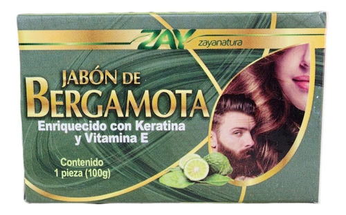 Jabón Para Afeitar Barba Bigote De Bergamota Estimula