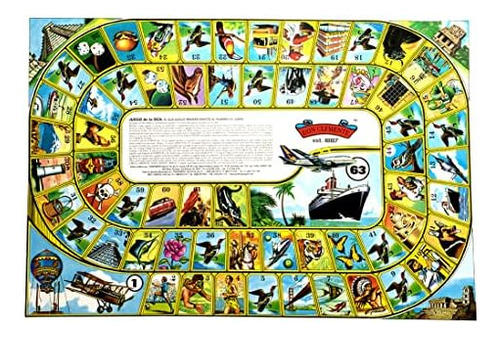 Don Clemente Serpientes Y Escaleras Auténtico Juego Mexicano