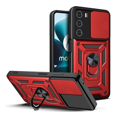 Funda Uso Rudo Para  Moto G200 5g   +*cristal Templado* 