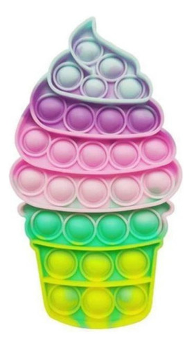 Pop Its Helado Importado Popit Pop It Multicolor Pastel