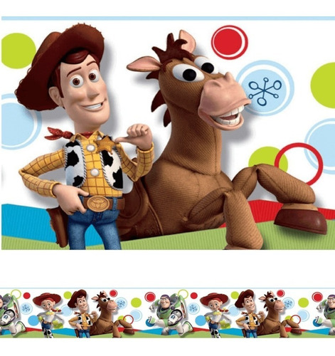 Faixa Decorativa Papel De Parede Border Para Bebê Toy Story