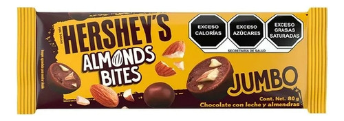 Chocolate Hershey's Bites Almendra 80 G