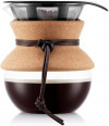 Cafetera Bodum Pour Over, 17 Onzas, 0,5 Litros, Correa De Co