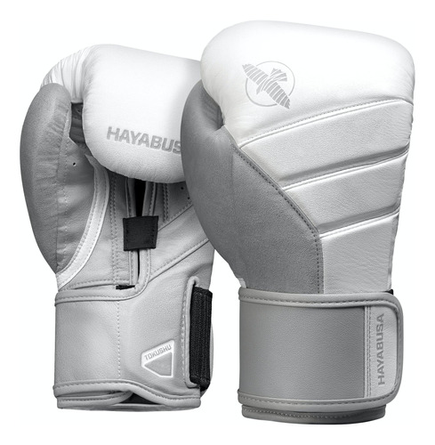 Guantes De Boxeo Hayabusa, 10 Oz, Blanco/gris