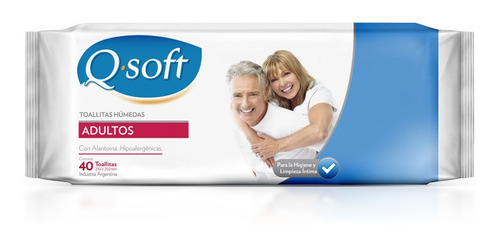 Q-soft Toallitas Húmedas Para Adultos X 400 Unidades