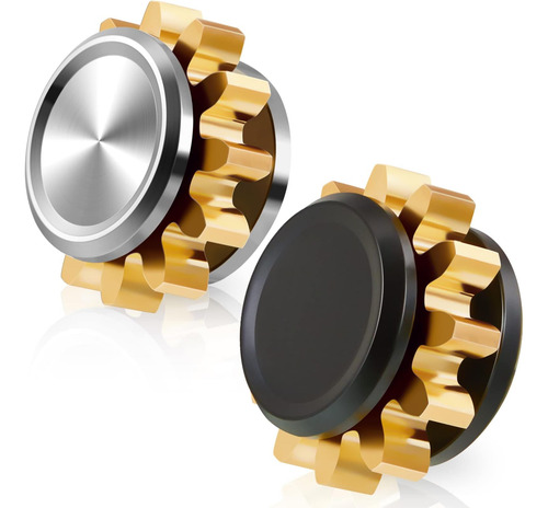 2 Piezas Engranaje De Cobre Metal Spinner Juguete Pequeño Fi