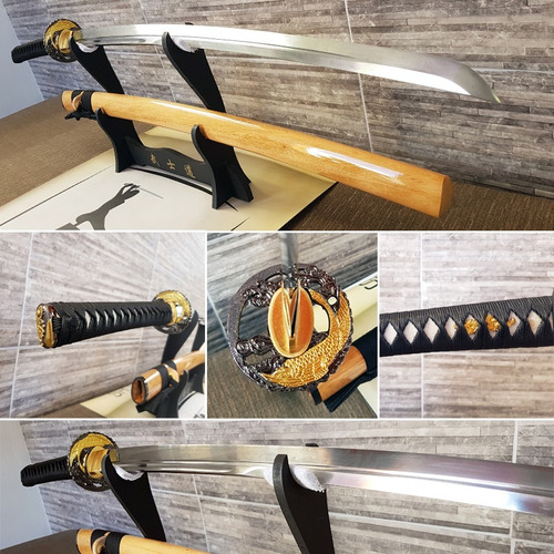 Katana Original Forjada Afiada 1060 Espada Tsugumo Encomenda