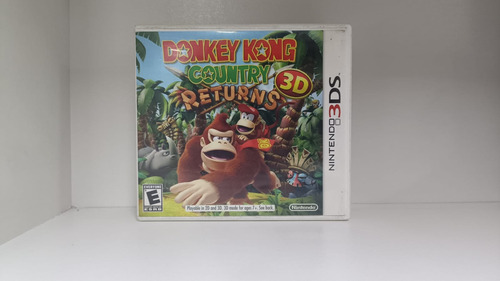 Donkey Kong Country Returns 3d - Nintendo 3ds (usado)