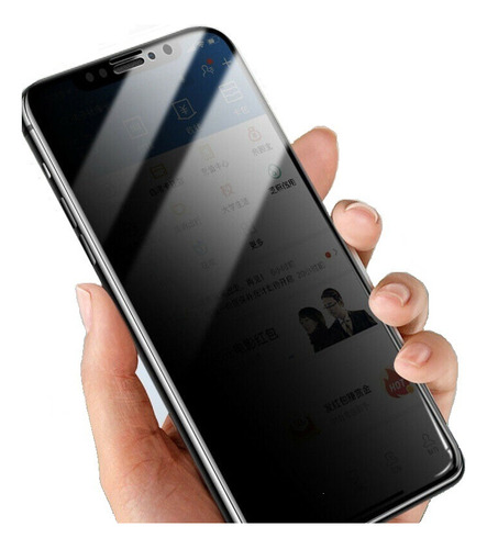 Mica Cristal Templado Privacidad Para Huawei Full 9d 9h