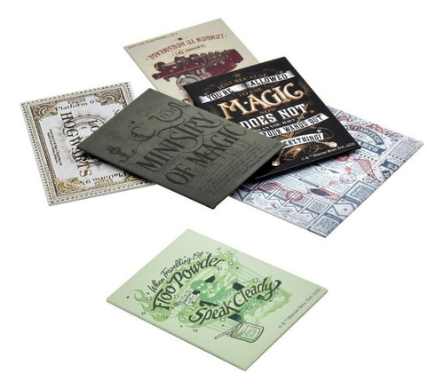 Set De Imanes Harry Potter Howarts De Coleccion