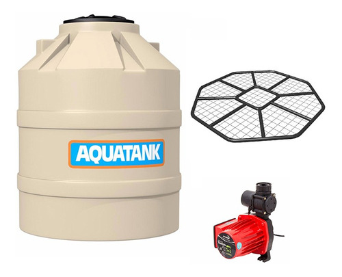 Tanque Aquatank 1100 Lts + Base + Bomba Rowa Sfl 14 Cs6812