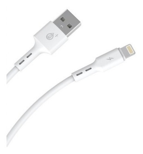 Cable Lightning Compatible Para iPhone /7 8 X 11 12 13 14pro Color Blanco