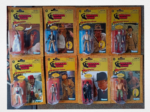 Serie Completa De Indiana Jones Retro 3 3/4