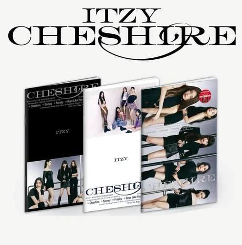 Itzy Cheshire (b Ver.) Poster Photo Book Photo Usa Import Cd