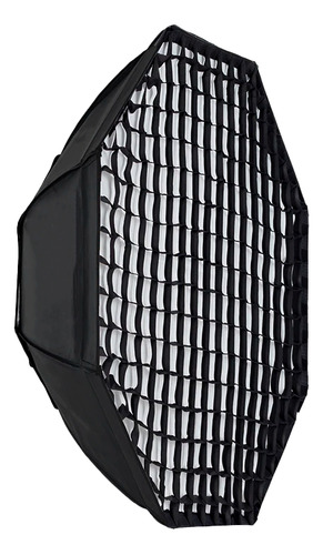 Softbox Octagonal Bowens 95cm Com Tela Grid Para Fotografia