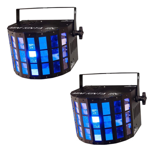 2 Chauvet Dj Mini Kinta Irc Led Rgbw Viga Afilada Derby Dmx