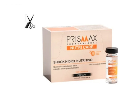 Ampolla Shock Hídrico Nutritivo X 12- 15ml Prismax