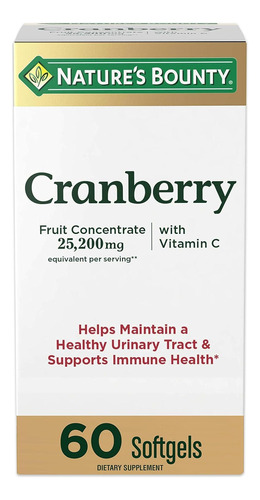 Cranberry 25200mg Vitamina C Vi