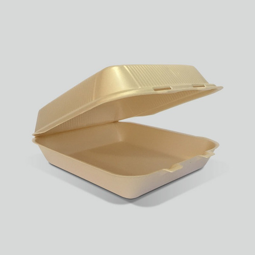 Contenedor Liso Biodegradable Reyma® 7x7 Liso Fecula De Maiz