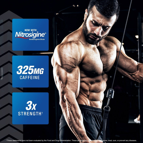 Gat Nitraflex Advanced Mega-pump Pre Workout Importado Blue Raspeberry