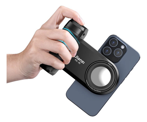 Suporte De Celular Com Grip Bluetooth Magnetico Ulanzi Ma35 Cor Preto