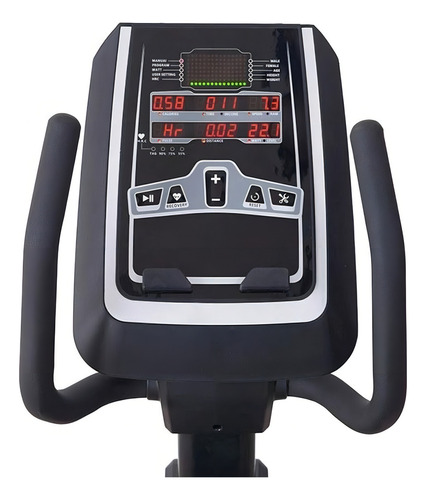 Bicicleta Ergométrica Horizontal (recumbent Bike) First Cor Preto
