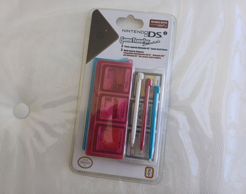 Kit Nintendo Ds, Lite E Xl, Stylus C/ Case Original Nintendo (Usado)