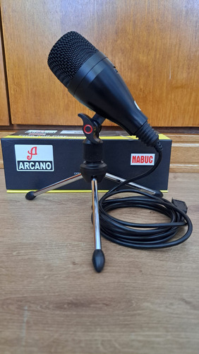 Microfone Arcano Nabuc Condensador Cardioide Usb Cor Preto