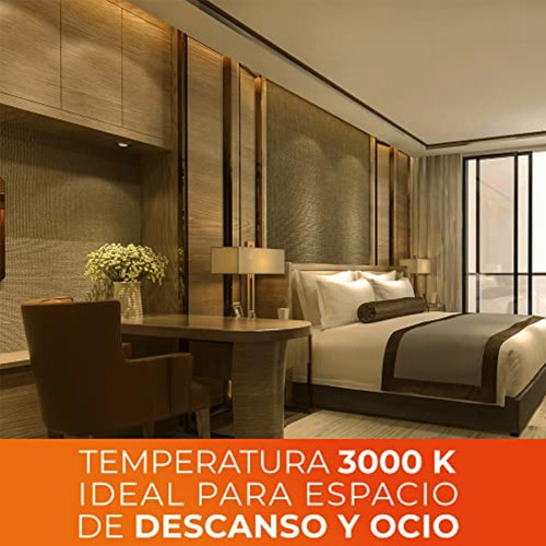 Paquete De 6 Focos Led 5 W A19 Tecnolite, Luz Suave Cálida,