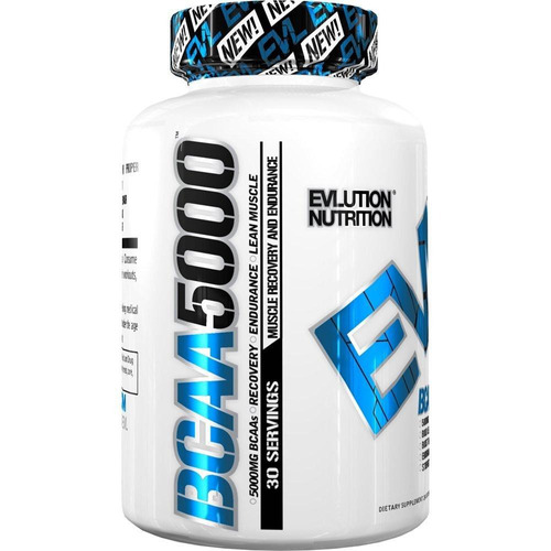 Bcaa 5000 Evlution Nutrition De 30 Porciones