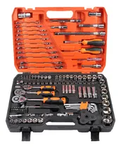 Comprar Jogo Oficina Master Maleta Com 121 Ferramentas 5000r Robust Jogo de ferramentas mecânicas, com encaixes de 1\u002F2, 1\u002F4 e 3\u002F8 polegadas