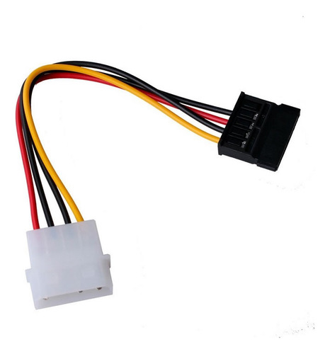 Cabo Forca Sata Pc-stf015 C3tech Oem Vermelho