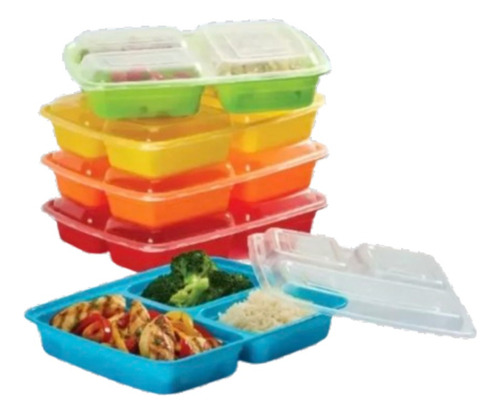 Set Nutri Lunch Juego De Contenedores Para Alimentos