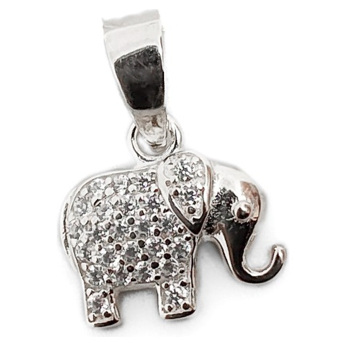 Dije Elefante Plata 925 Italiana