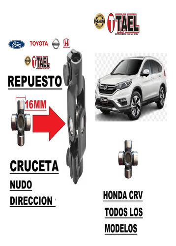 Repuesto Cruceta Nudo Direccion 16mm Honda Crv