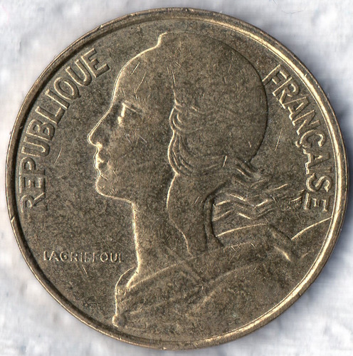 Moneda France 10 Centimes 1996 016