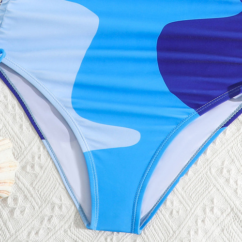 Mz Cbq Traje De Baño En Forma De J, Moderno, Estampado For
